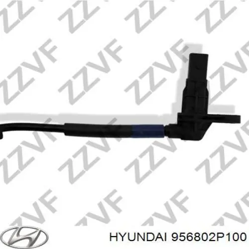 Sensor ABS traseiro esquerdo para Hyundai IX55 