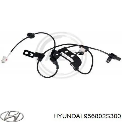 956802S300 Hyundai/Kia sensor abs traseiro esquerdo