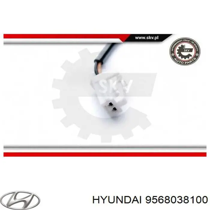 Датчик АБС (ABS) задний правый Hyundai/Kia 9568038100 цена, от 14.01 USD