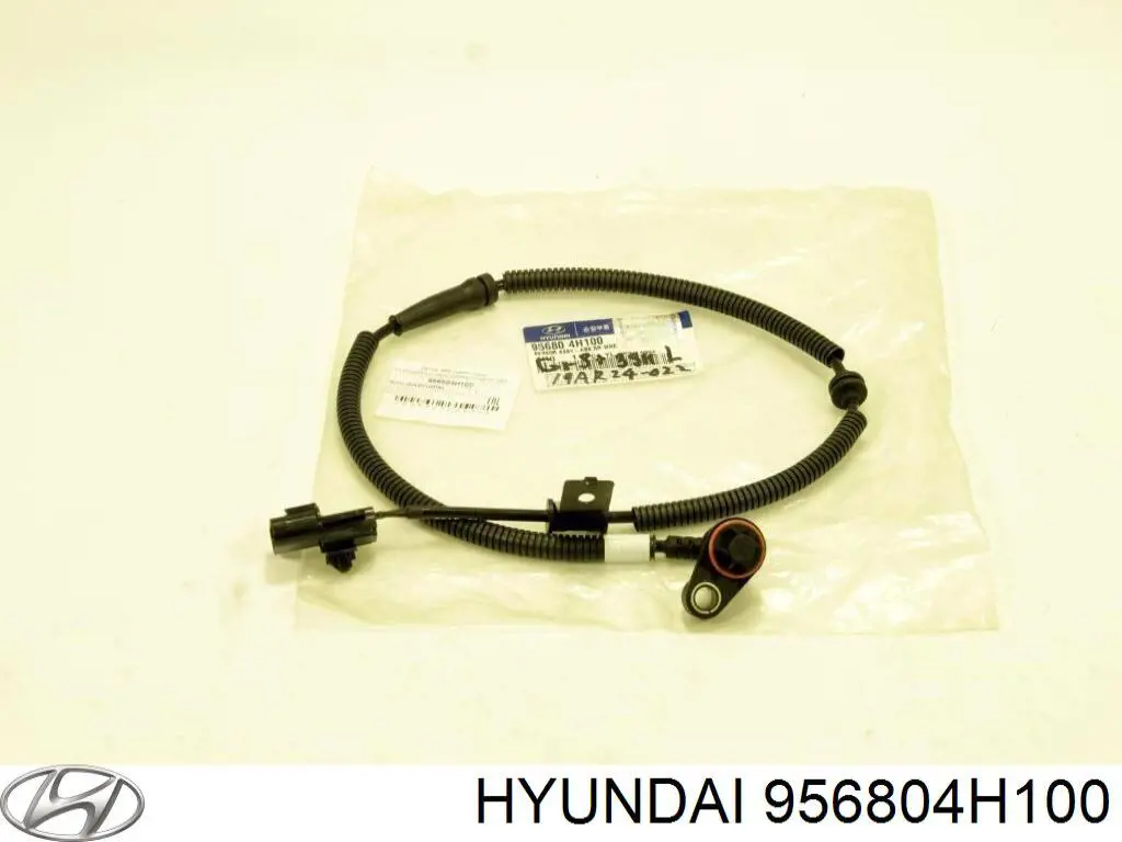 956804H100 Hyundai/Kia sensor abs traseiro esquerdo