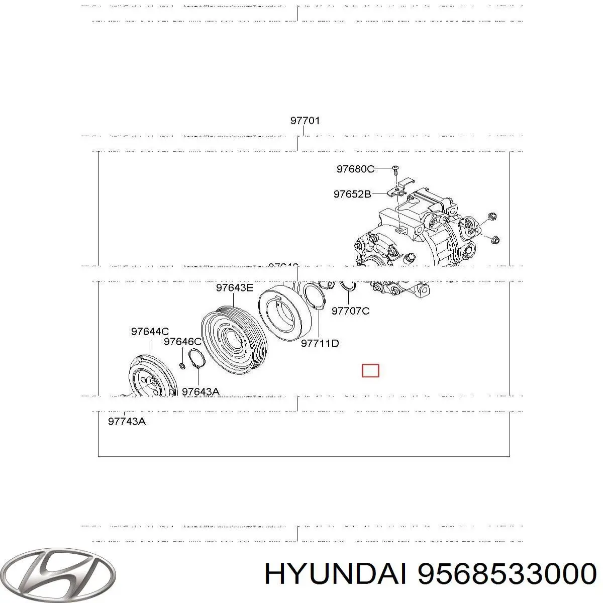  9568533000 Hyundai/Kia