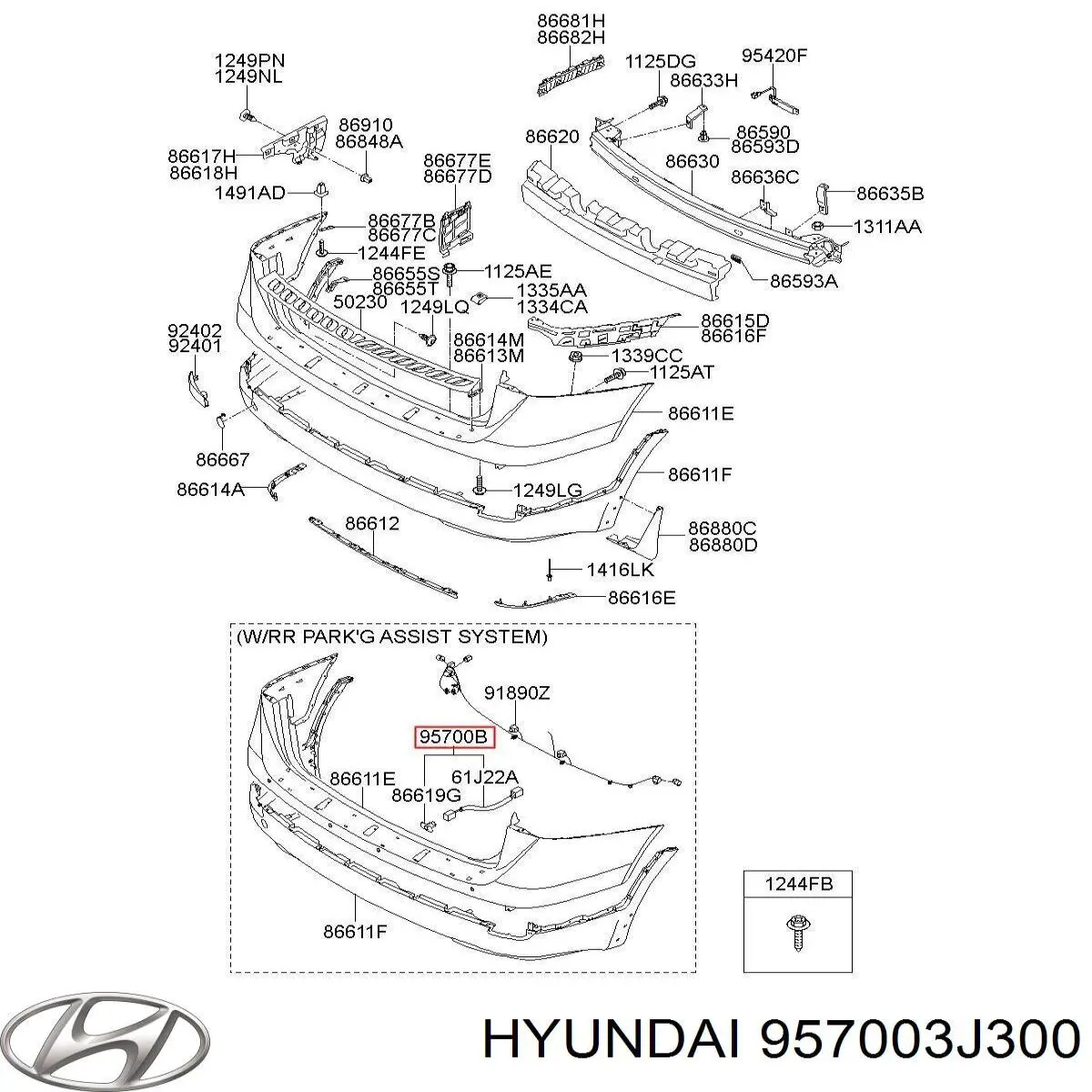 957003J300 Hyundai/Kia 