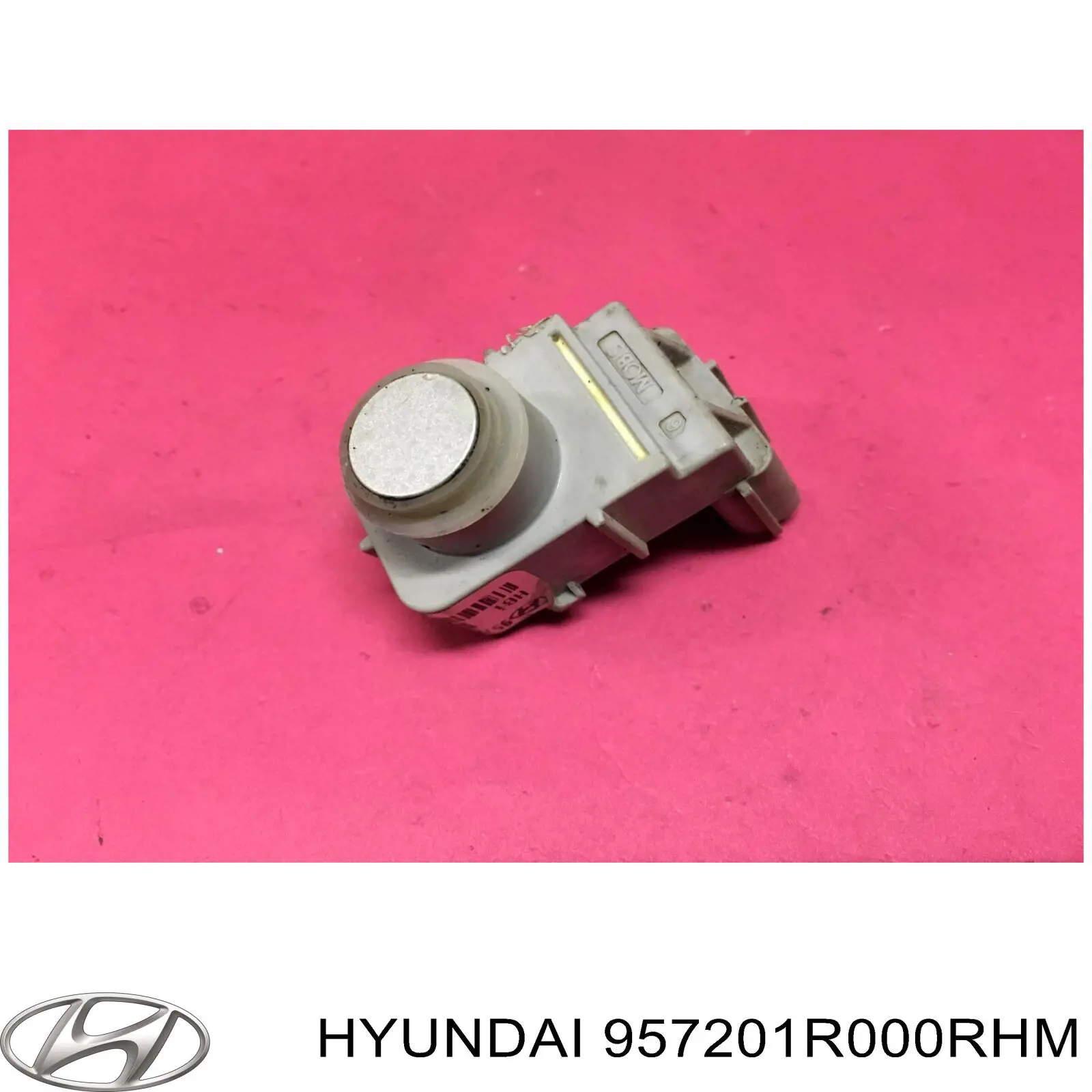 957201R000RHM Hyundai/Kia sensor traseiro de sinalização de estacionamento (sensor de estacionamento)