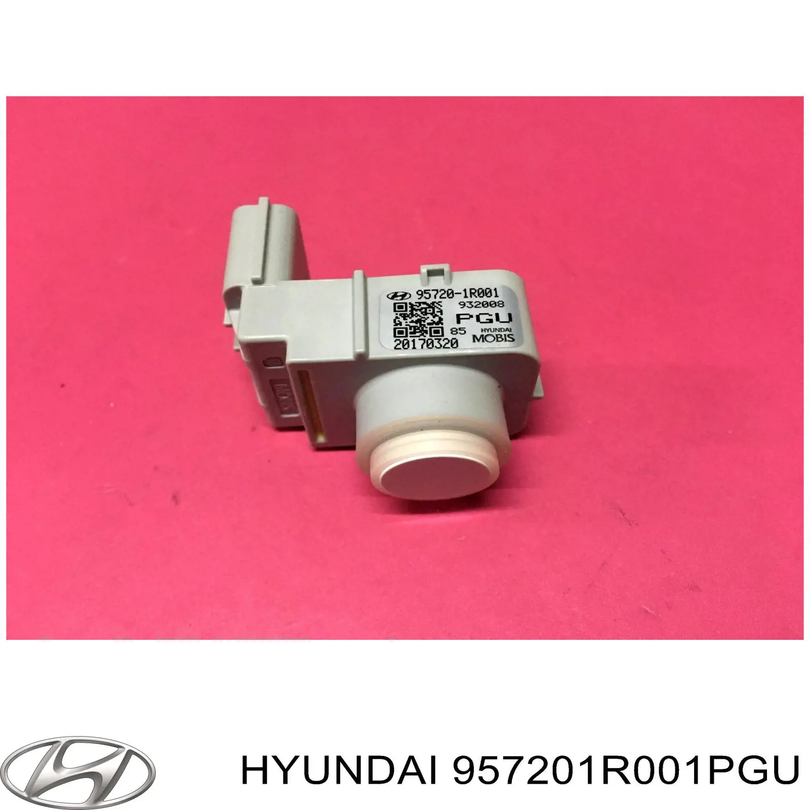 Датчик сигнализации парковки (парктроник) задний 957201R001PGU Hyundai/Kia