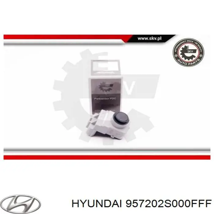 Купить 957202S000FFF Hyundai/Kia Парктроники задние