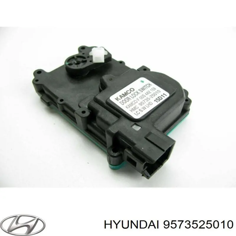 Мотор-привод открытия/закрытия замка двери передней левой на Hyundai Accent LC