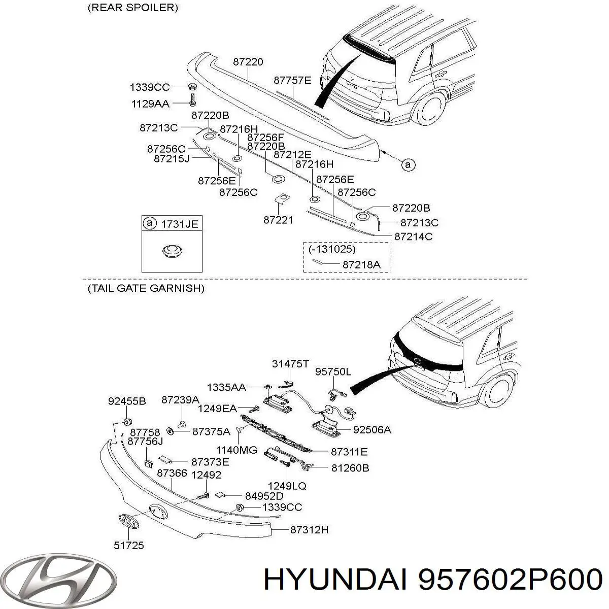  Hyundai/Kia 957602P600 цена, от 114.56 USD