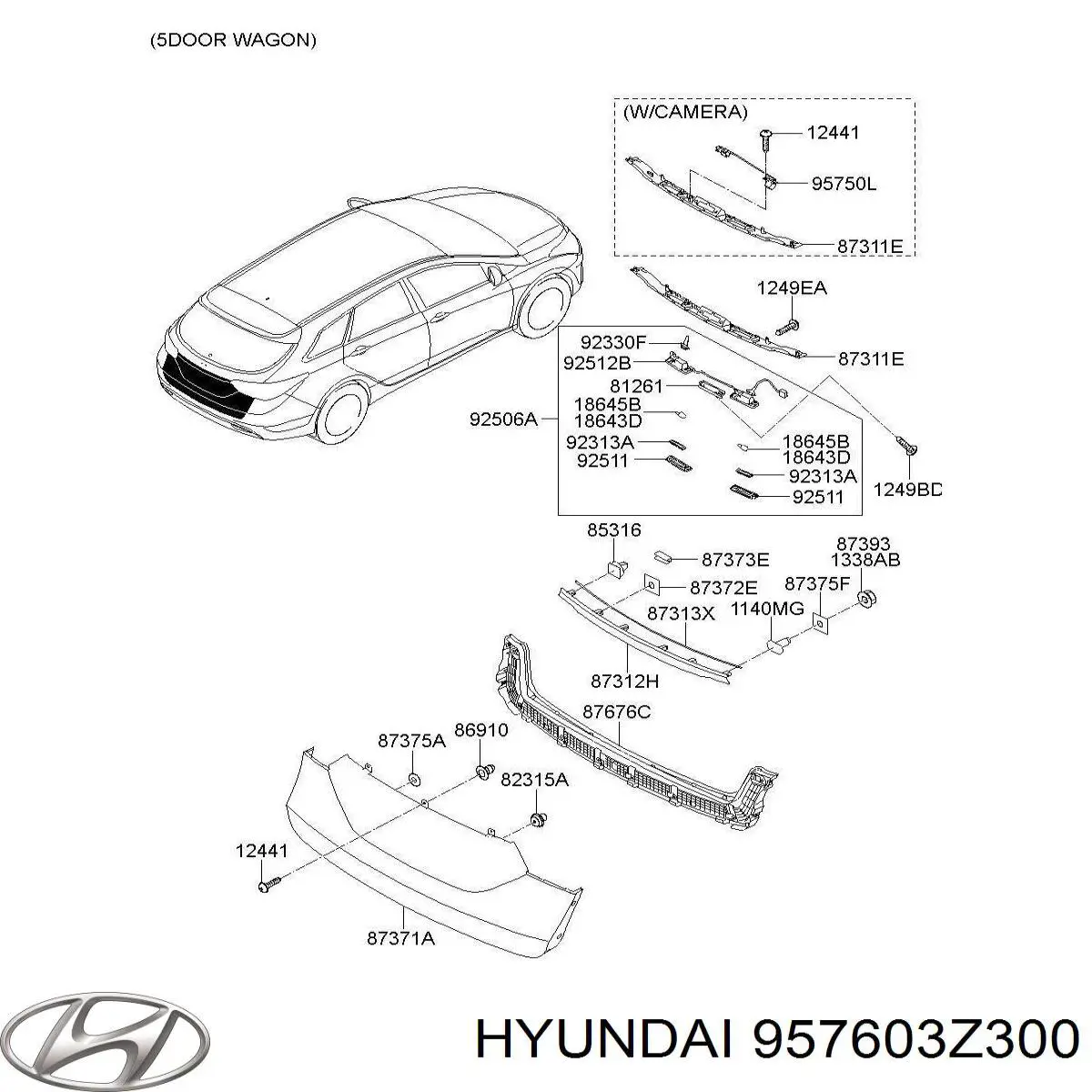 Купить 957603Z300 Hyundai/Kia 