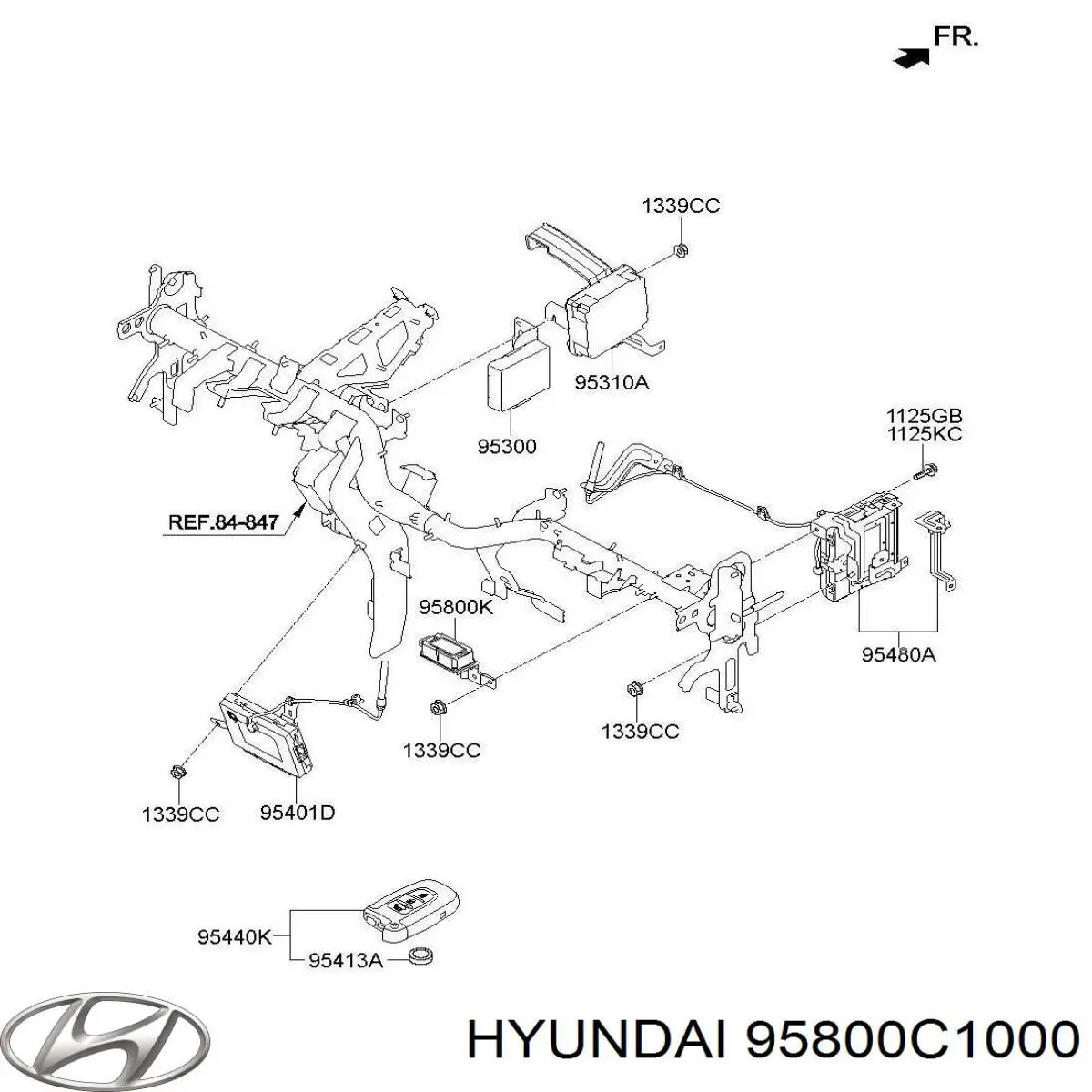 95800C1000 Hyundai/Kia 