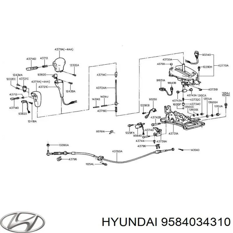 9584034310 Hyundai/Kia 