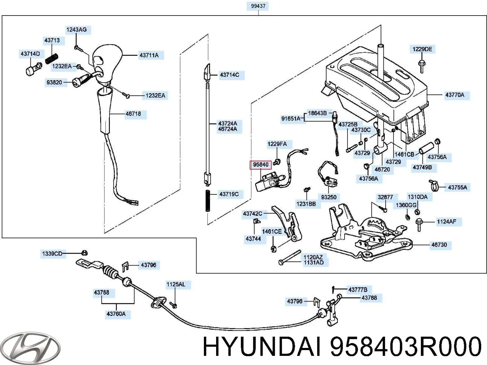 958403R000 Hyundai/Kia 