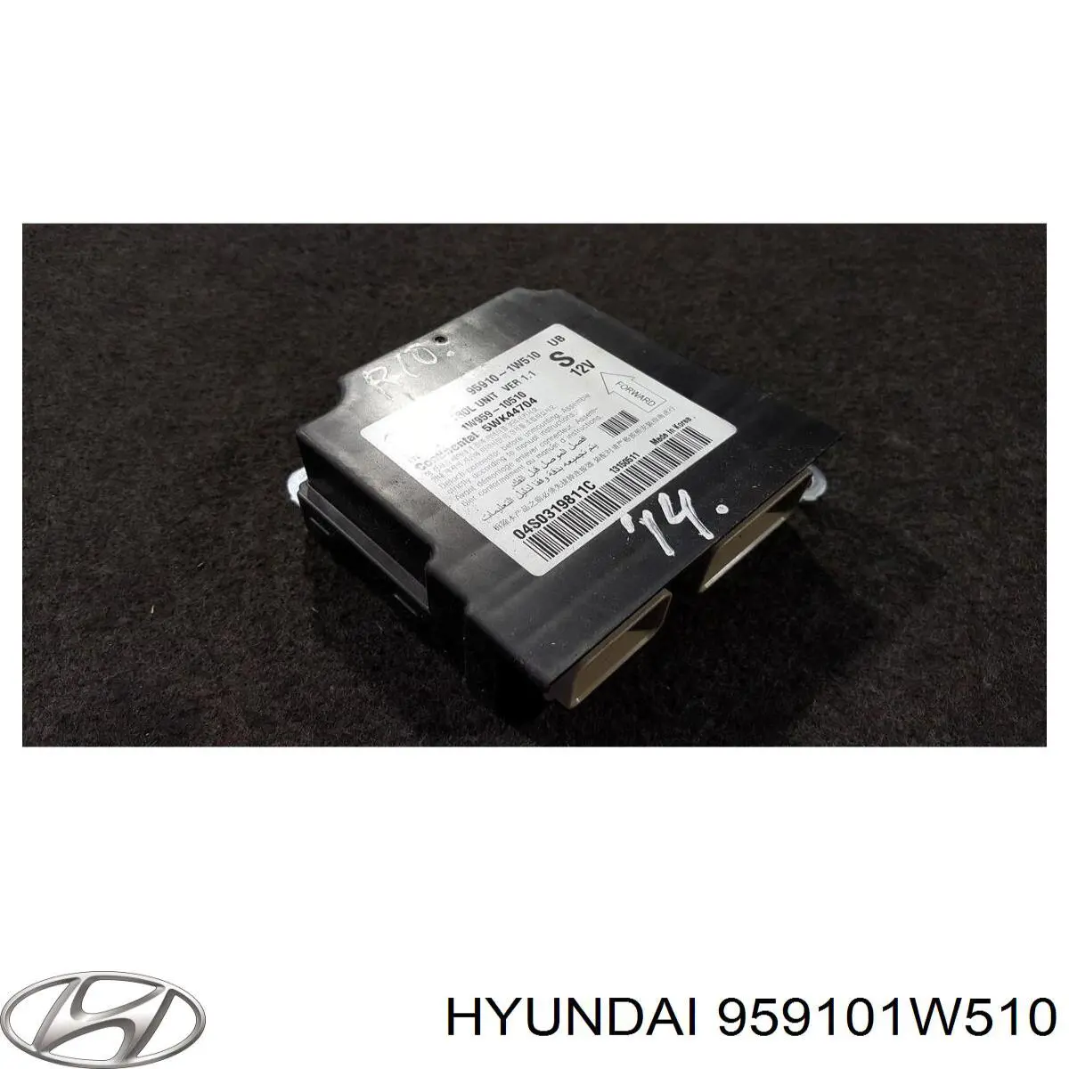 959101W510 Hyundai/Kia Модуль-процессор управления подушкой безопасности (ЭБУ AIRBAG)