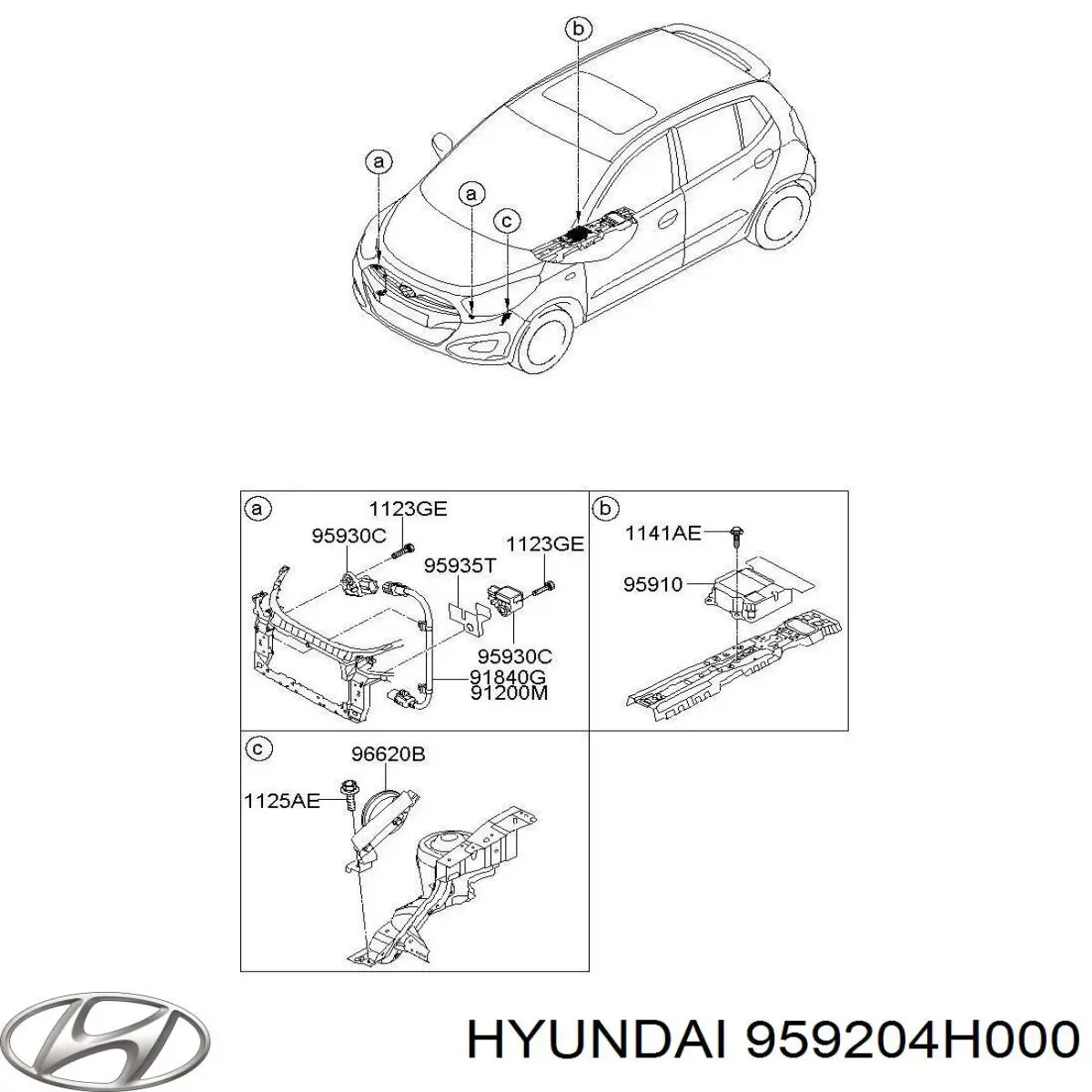  959204H000 Hyundai/Kia