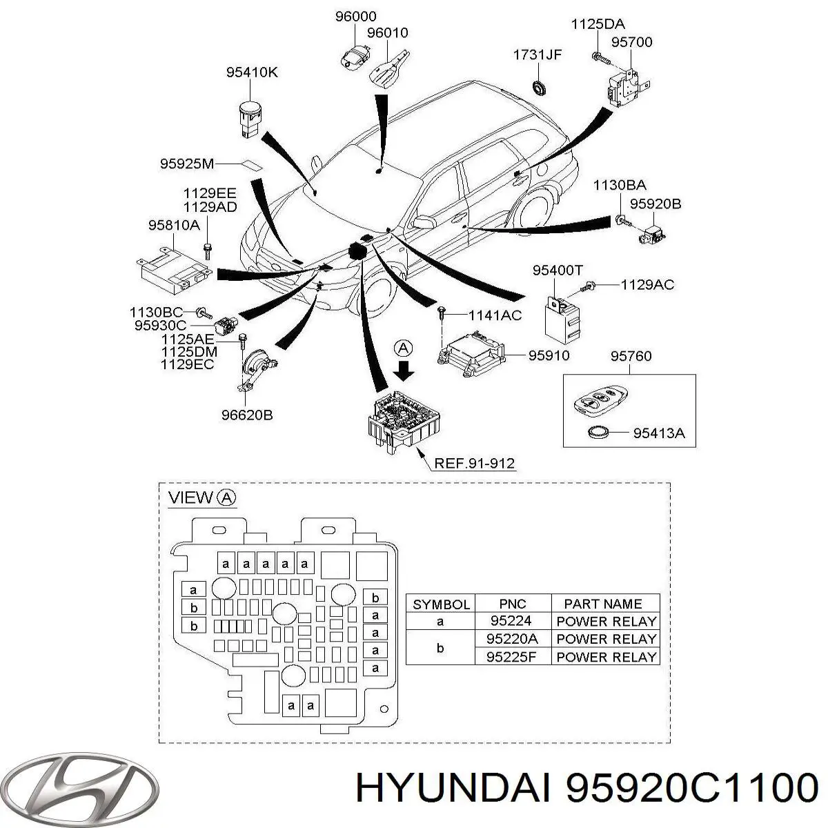  Hyundai/Kia 95920C1100 цена, от 11.03 USD
