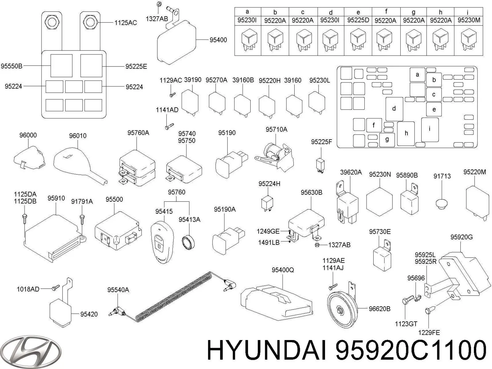 95920C1100 Hyundai/Kia 