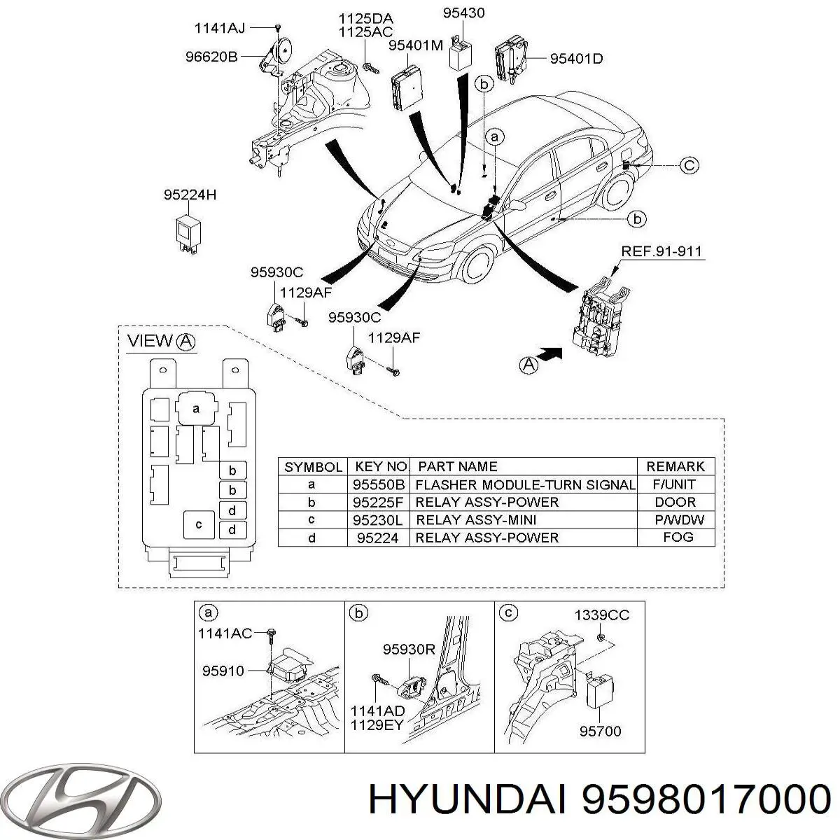  Hyundai/Kia 9598017000 цена, от 3.47 USD