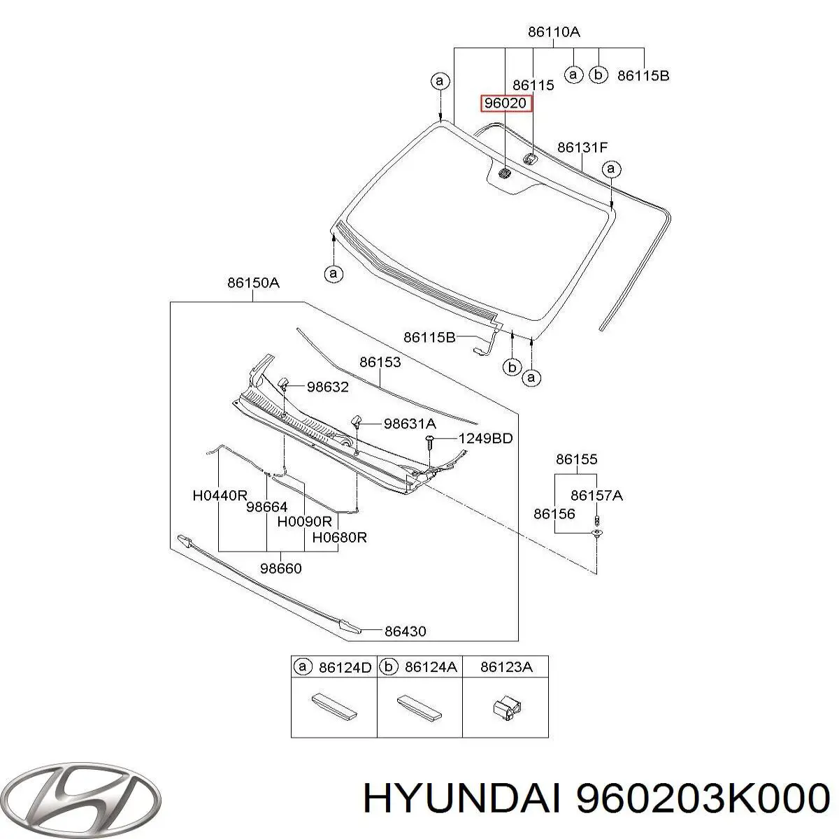  Hyundai/Kia 960203K000 цена, от 22.57 USD