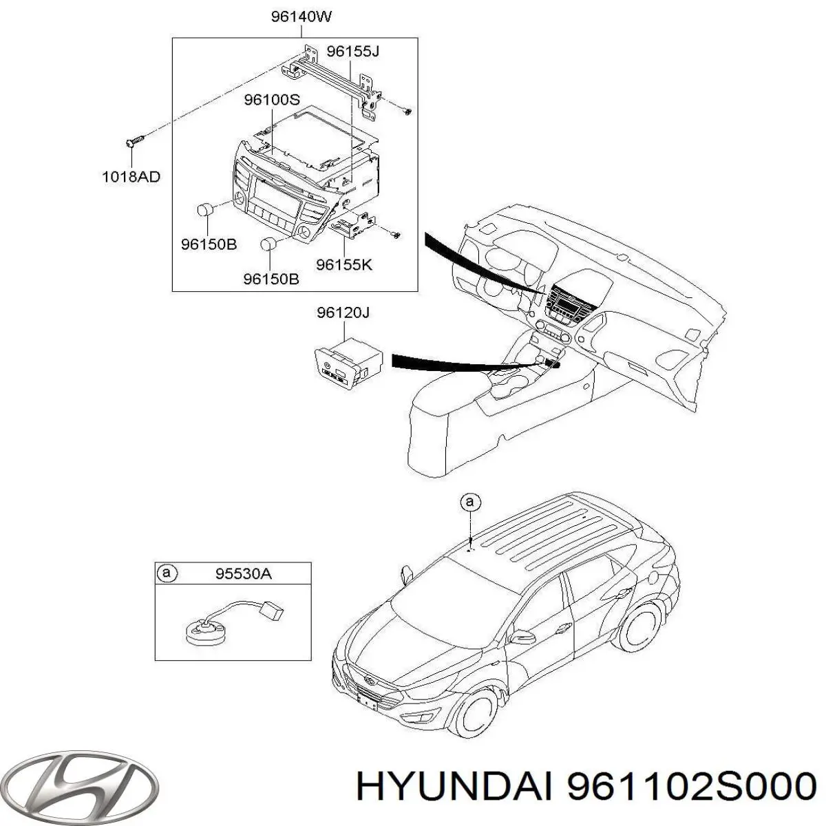 961102S000 Hyundai/Kia 