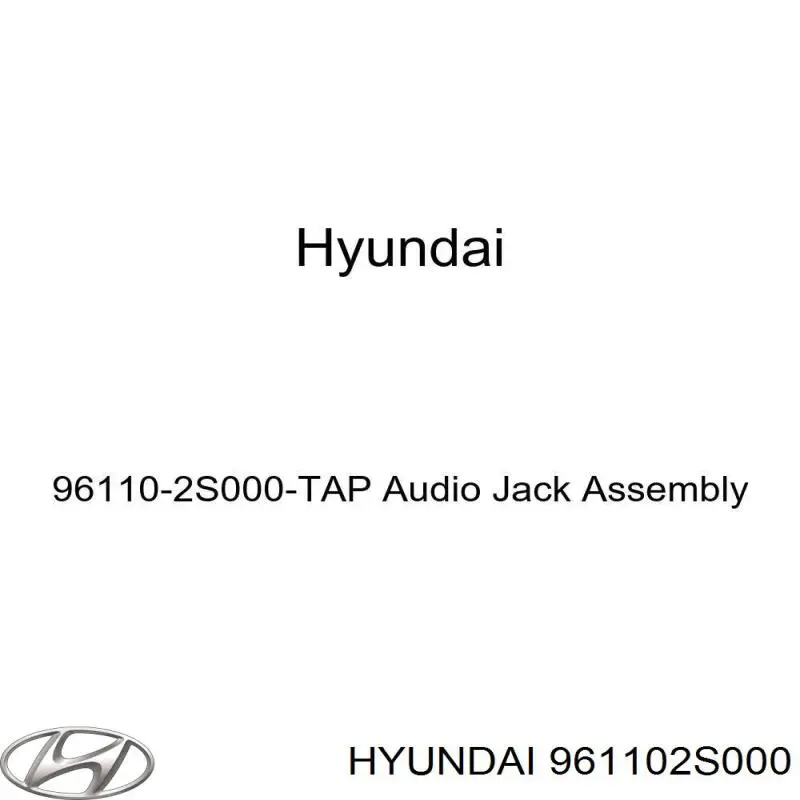  Hyundai/Kia 961102S000 цена, от 12.67 USD