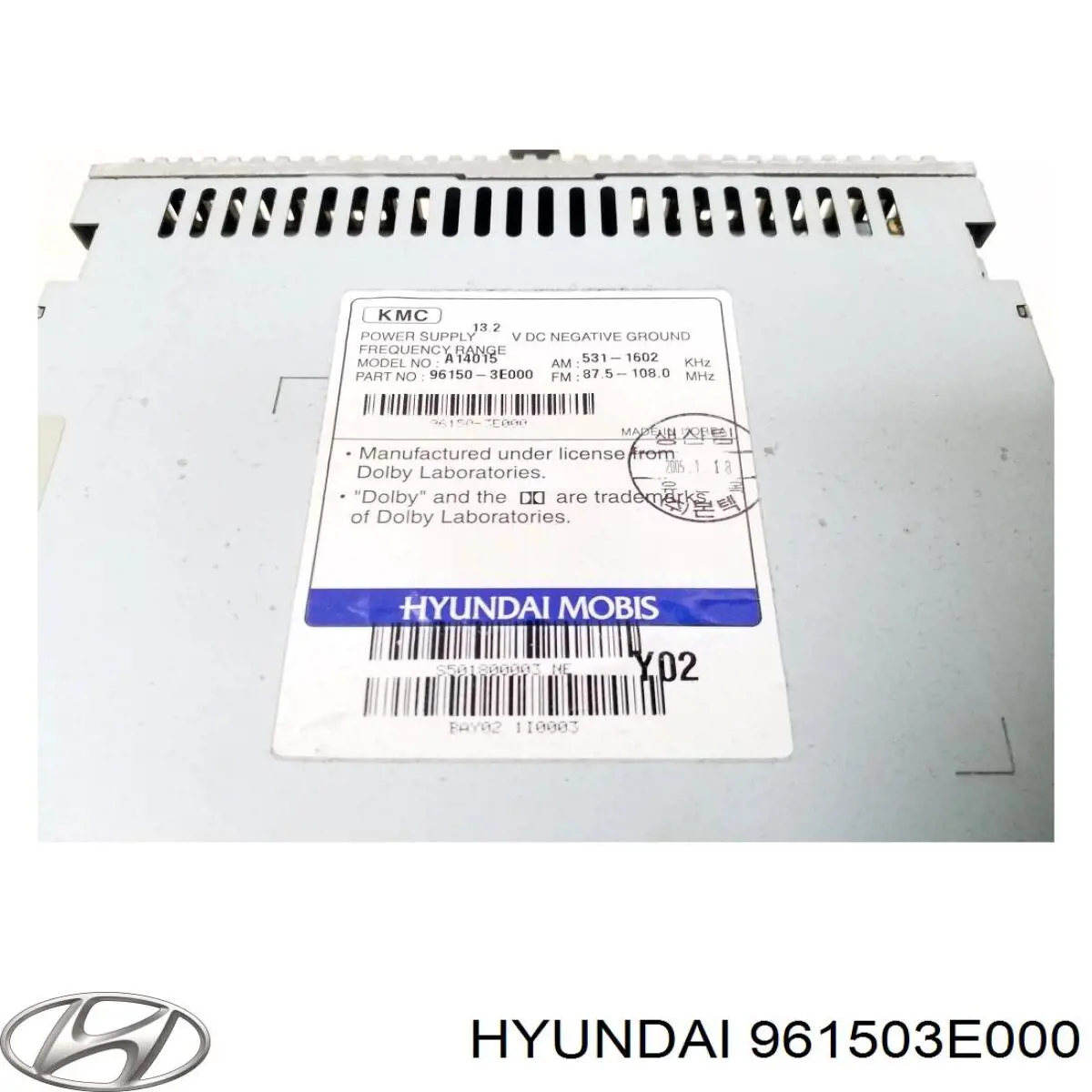 961503E000 Hyundai/Kia 
