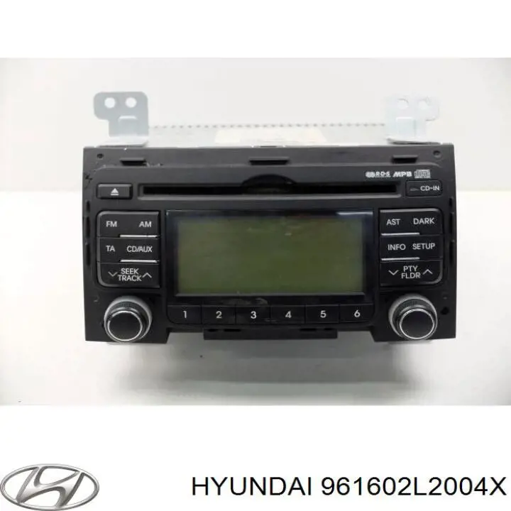 Магнитола (радио AM/FM) Hyundai/Kia 961602L2004X цена, от 31.67 USD