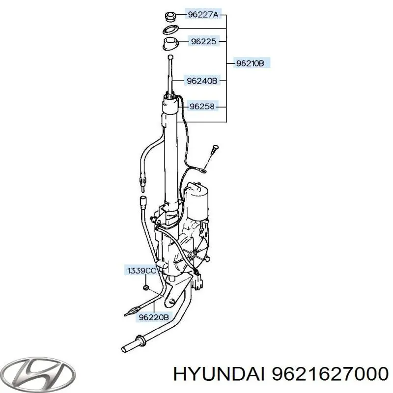 9621627000 Hyundai/Kia 