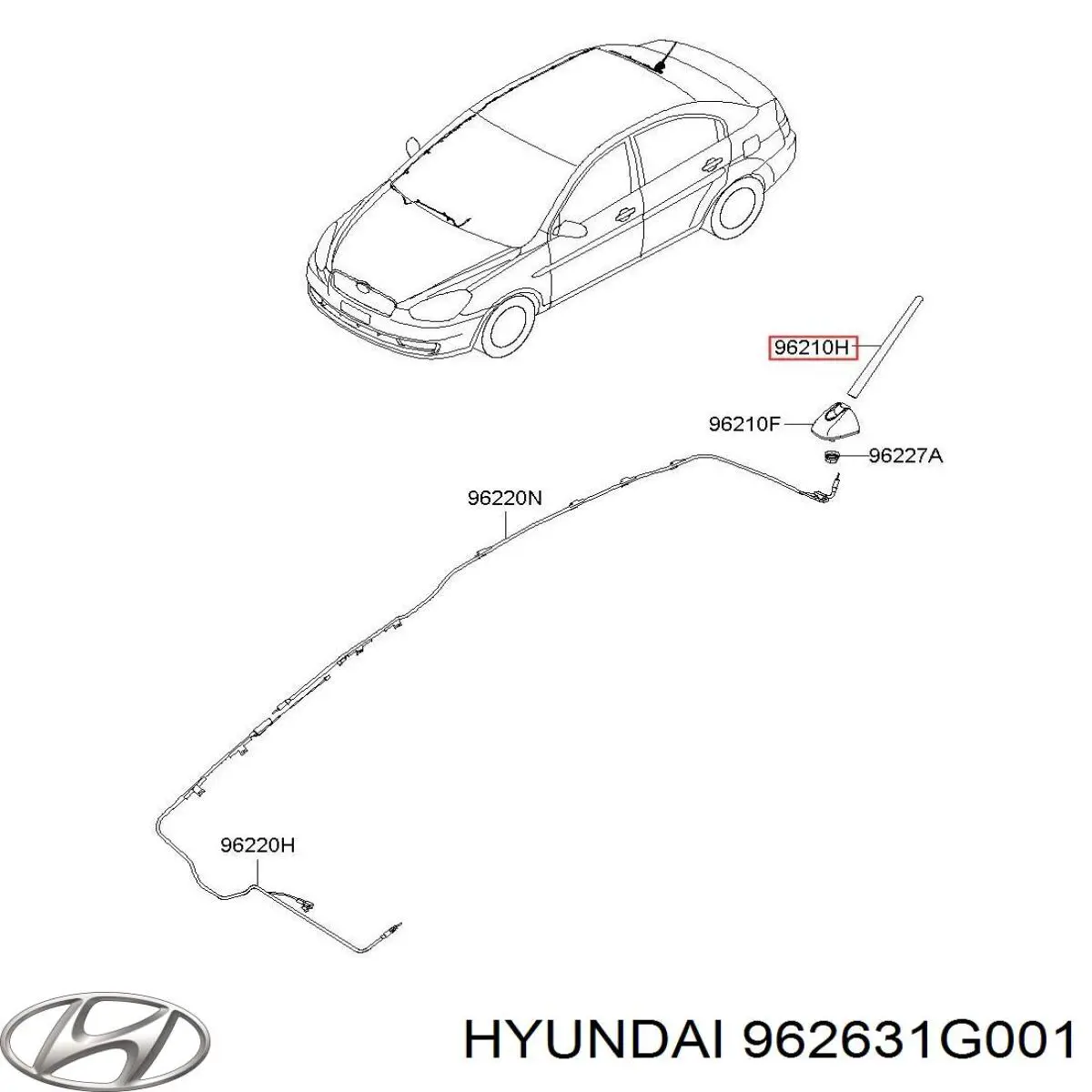 962631G001 Hyundai/Kia