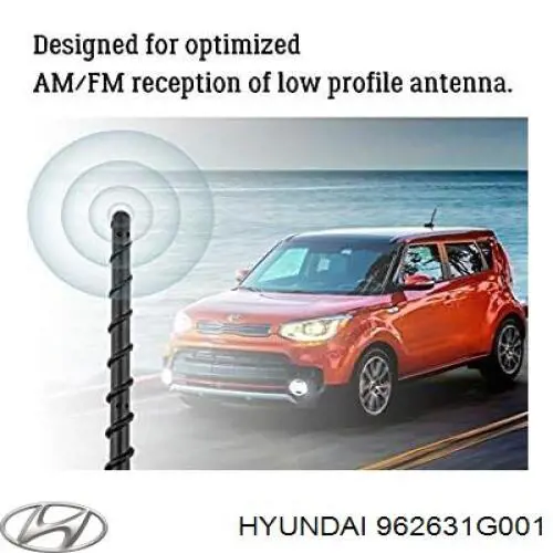 Купить 962631G000 Hyundai/Kia Шток антенны