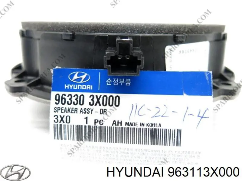 963113X000 Hyundai/Kia 