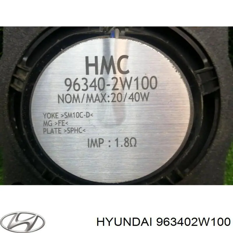  963402W100 Hyundai/Kia