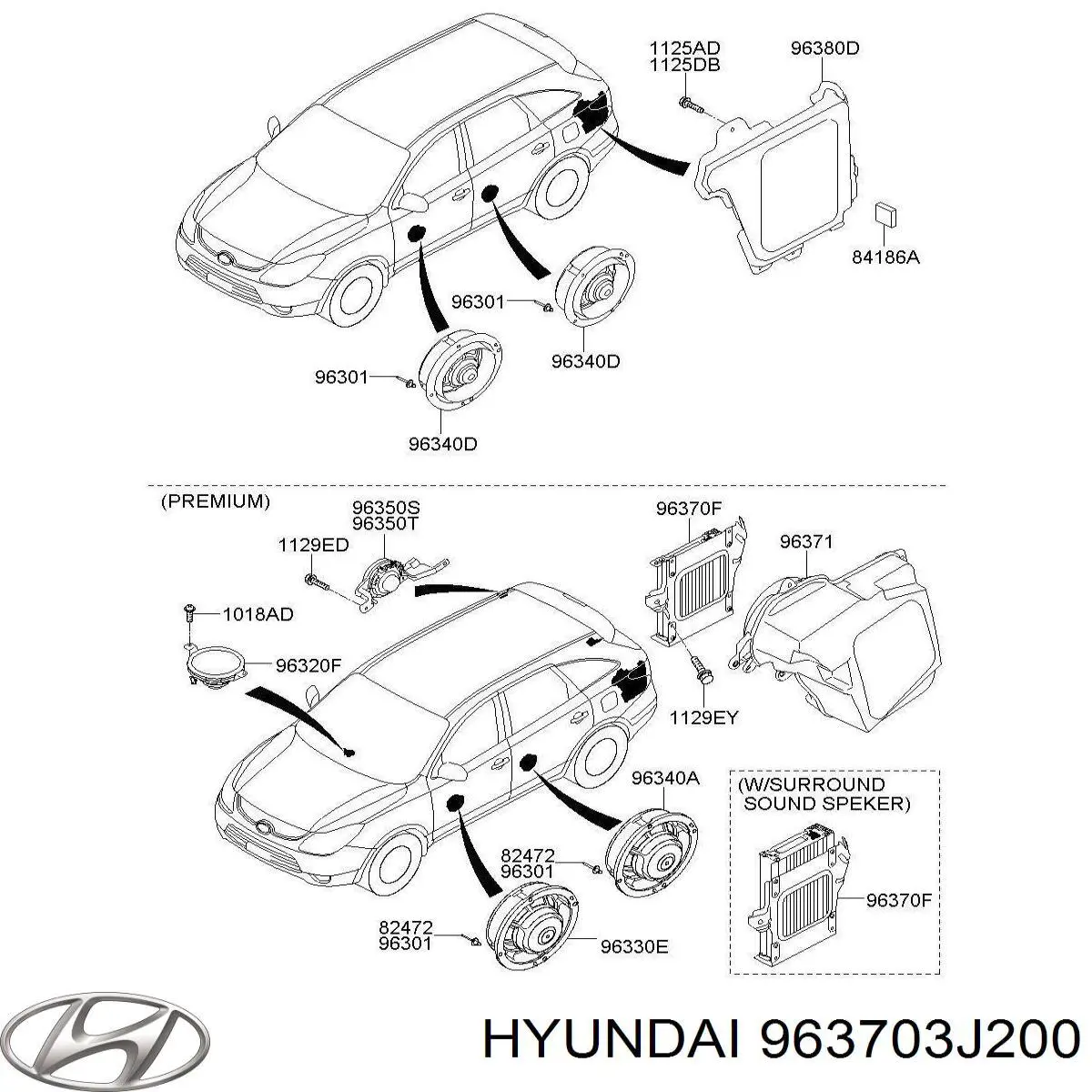 963703J200 Hyundai/Kia 