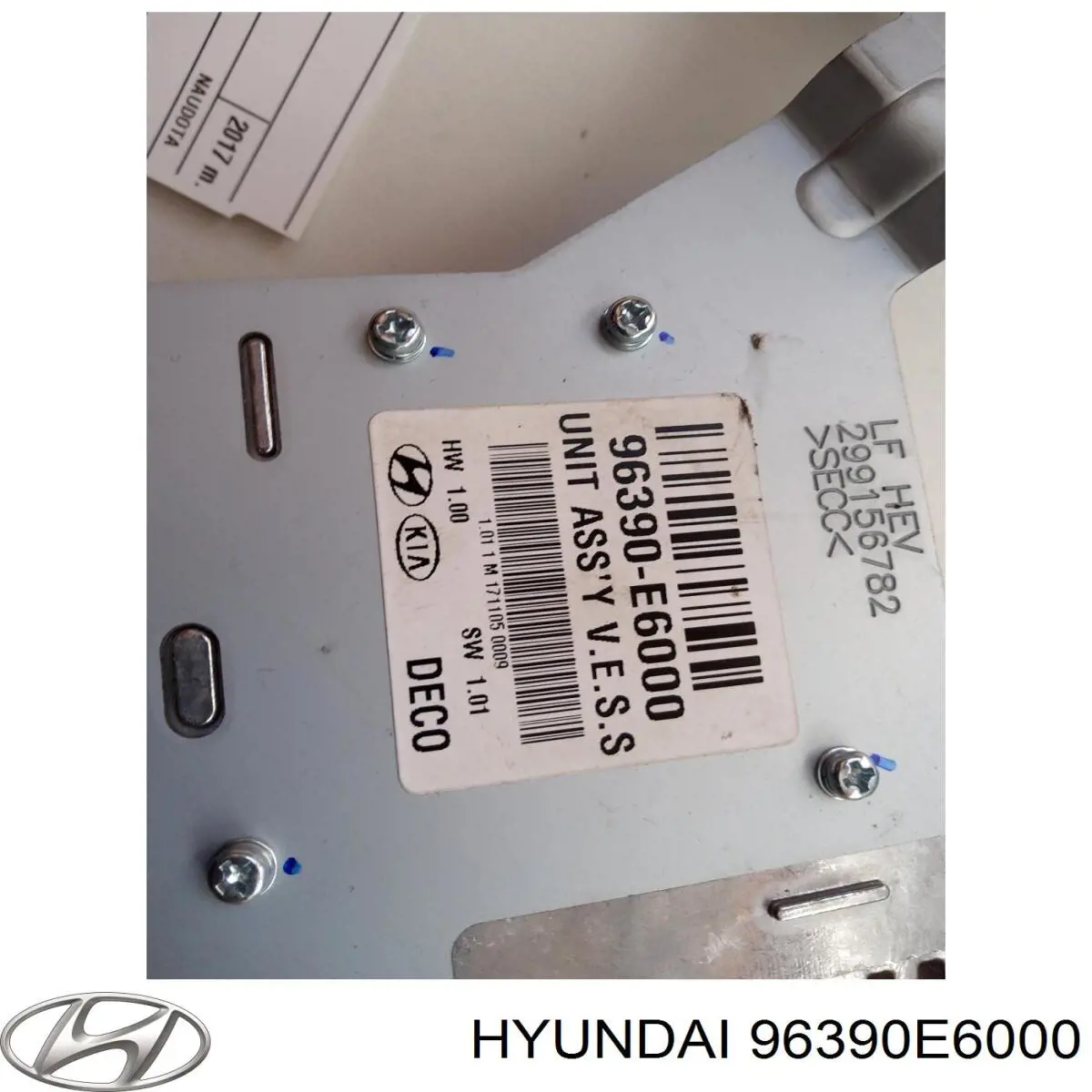  Hyundai/Kia 96390E6000 цена, от 22.86 USD