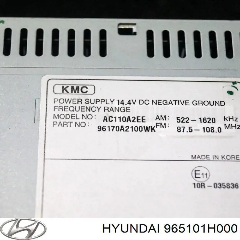 Купить 965101H000 Hyundai/Kia 