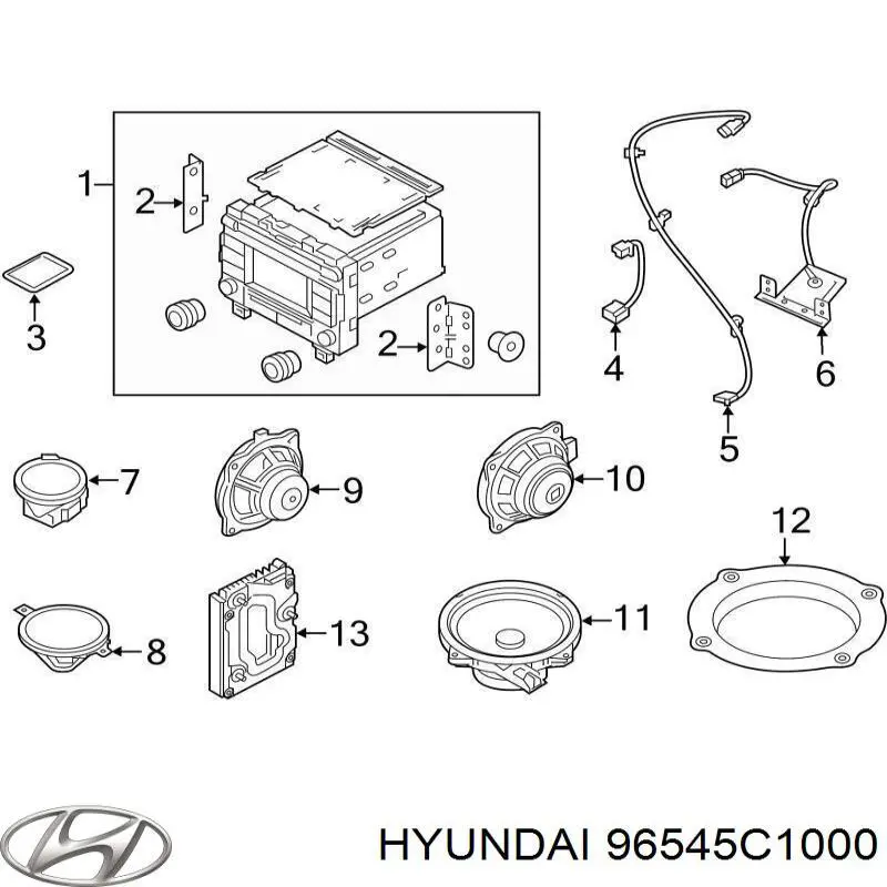  96545C1000 Hyundai/Kia