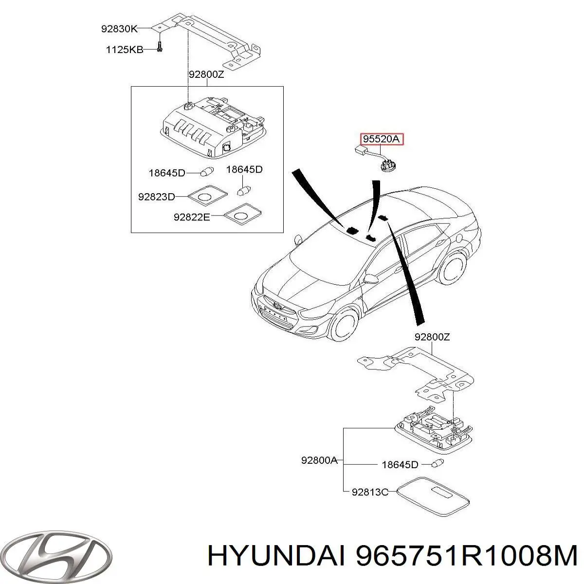 965751R1008M Hyundai/Kia 