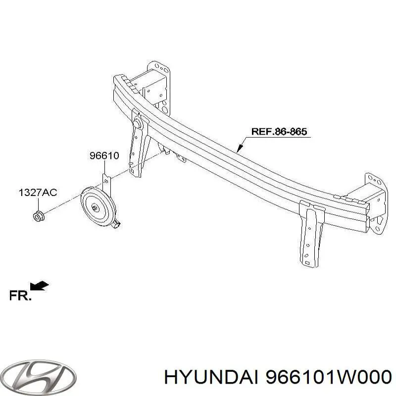 966101W000 Hyundai/Kia 