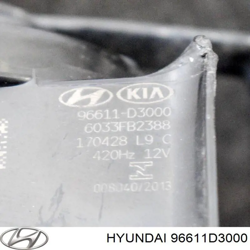  96611D3000 Hyundai/Kia