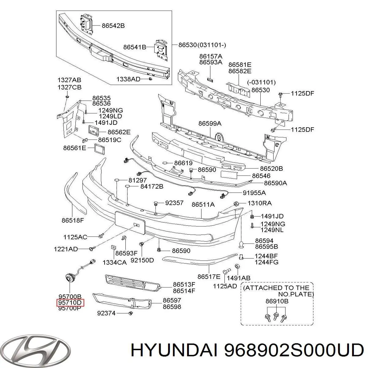 968902S000UD Hyundai/Kia 