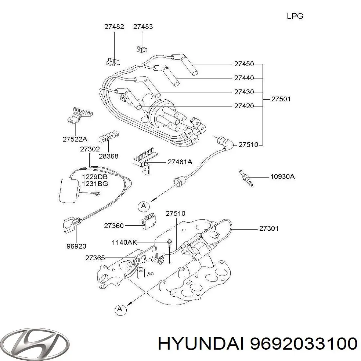 9692033100 Hyundai/Kia 