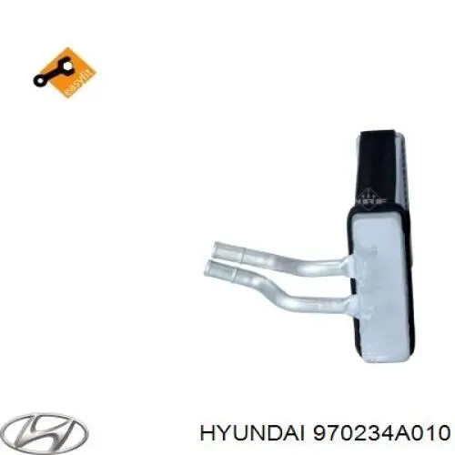 Радиатор печки (отопителя) Hyundai/Kia 970234A010 цена, от 45.94 USD