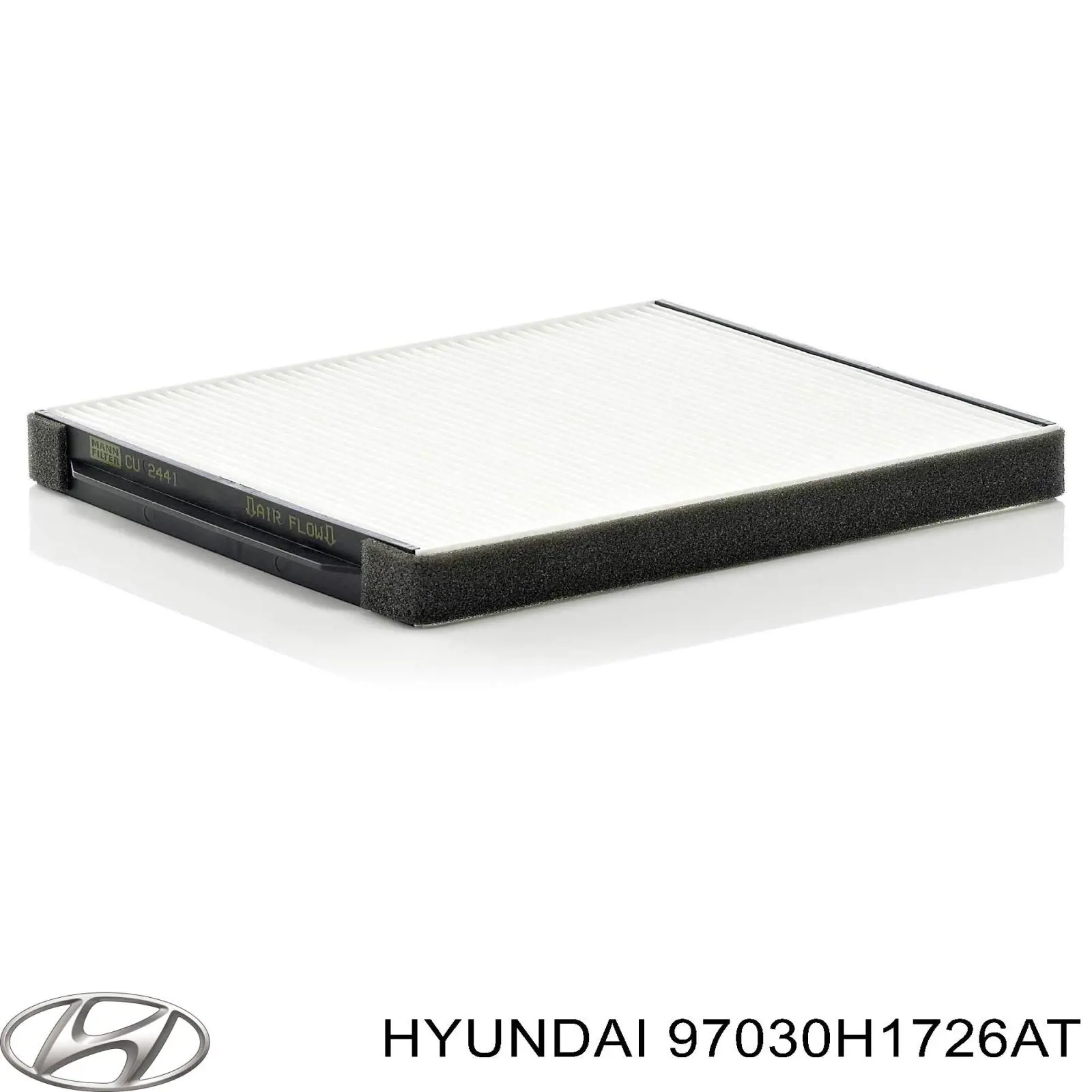 Фильтр воздушный отопителя Hyundai/Kia 97030H1726AT цена, от 7.20 USD