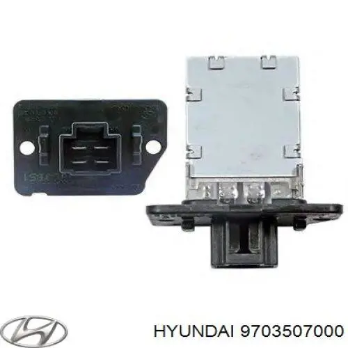Купить 9703507000 Hyundai/Kia Регулятор оборотов вентилятора печки