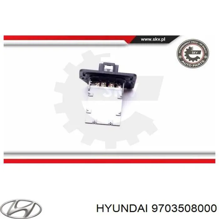 Реле отопителя Hyundai/Kia 9703508000 цена, от 7.76 USD