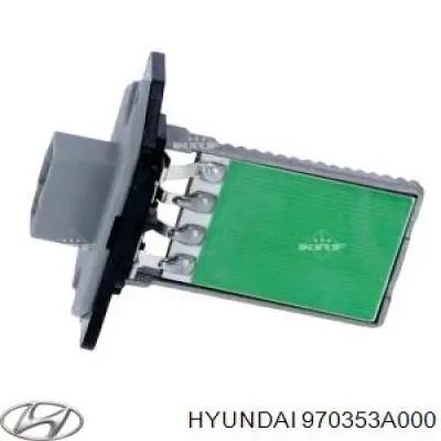 Купить 970353A000 Hyundai/Kia Регулятор оборотов вентилятора печки