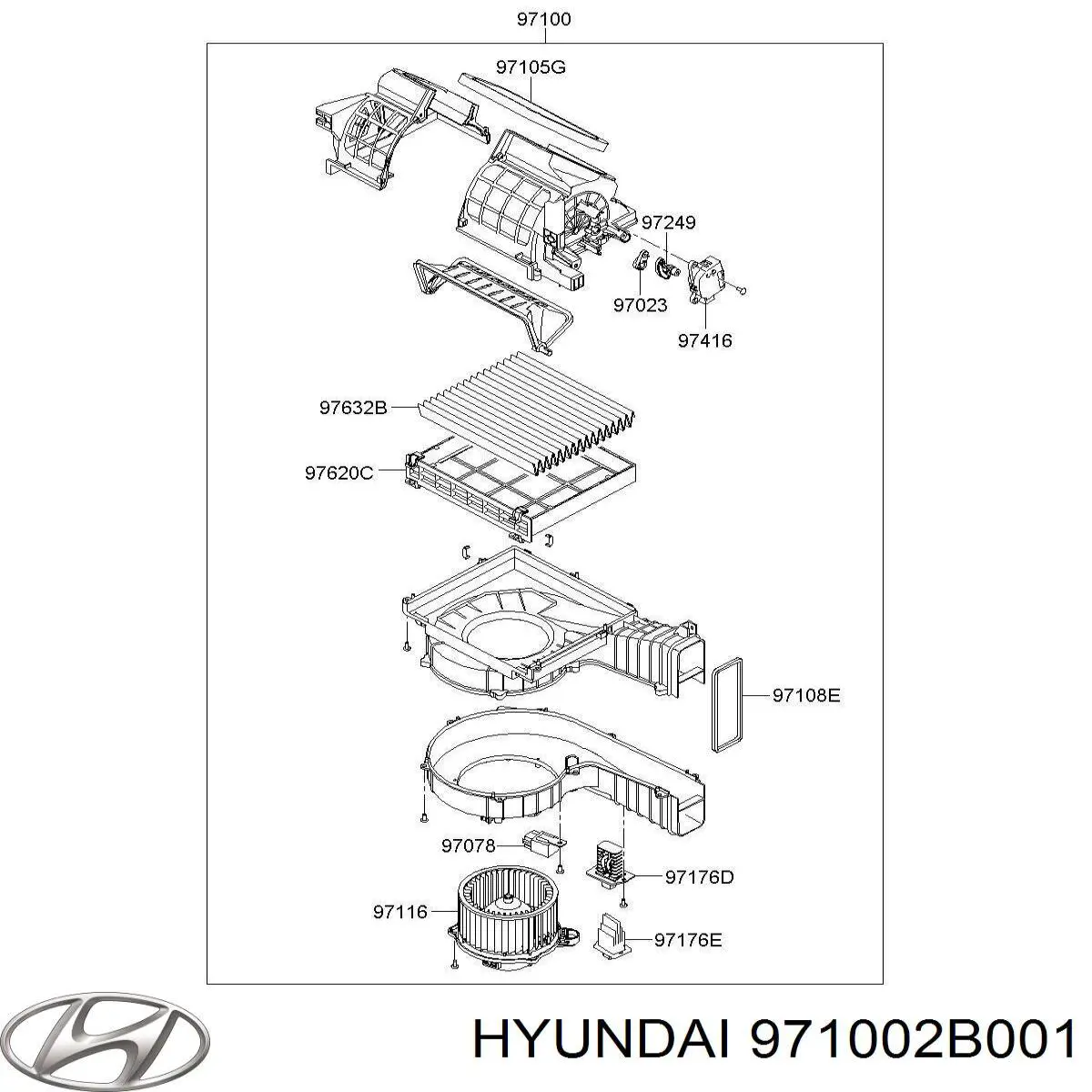 971002B001 Hyundai/Kia 