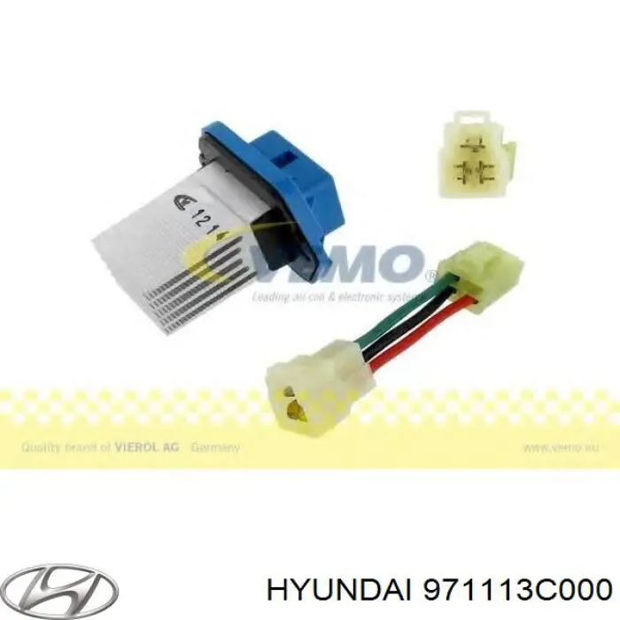 Купить 971113C000 Hyundai/Kia Регулятор оборотов вентилятора печки
