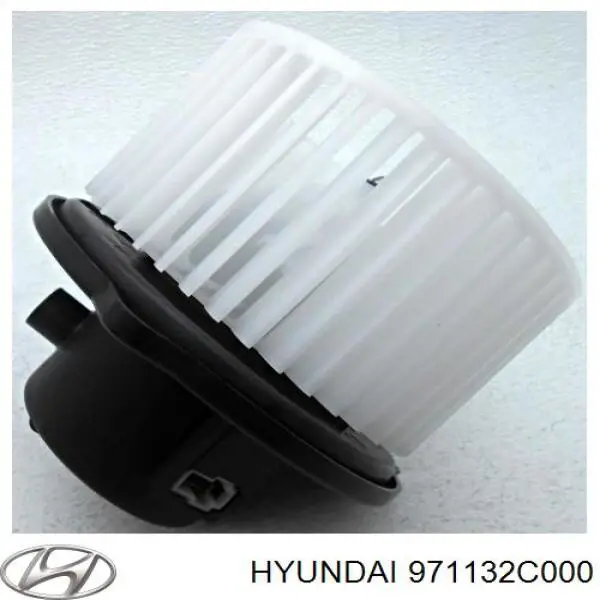 Мотор вентилятора печки (отопителя салона) на Hyundai Tiburon 