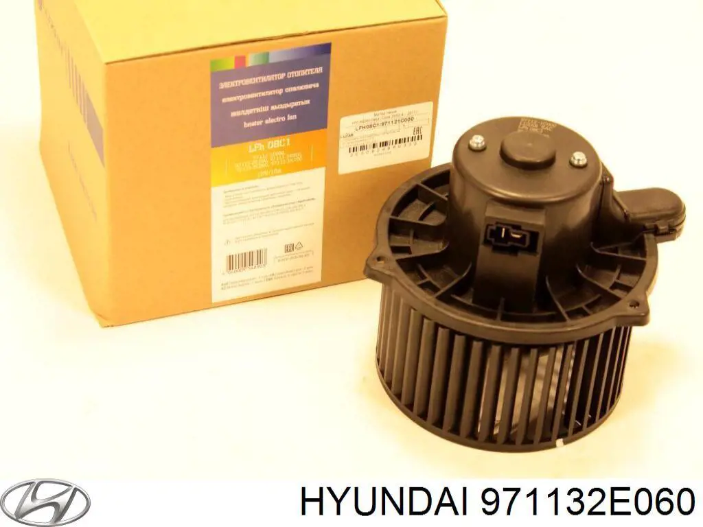 Мотор вентилятора печки (отопителя салона) Hyundai/Kia 971132E060 цена, от 39.55 USD