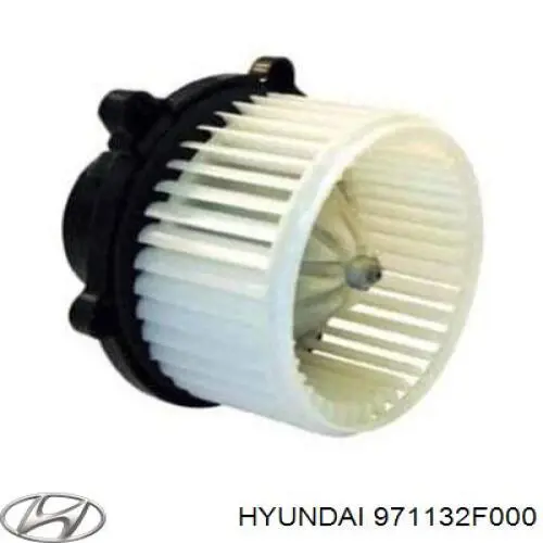 Мотор вентилятора печки (отопителя салона) Hyundai/Kia 971132F000