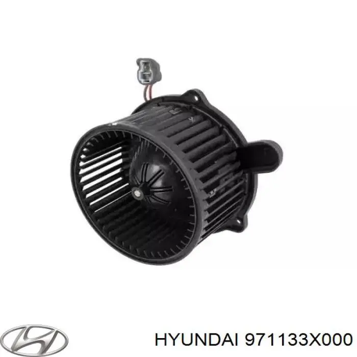 Мотор вентилятора печки (отопителя салона) Hyundai/Kia 971133X000